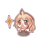 笑顔の少女（個別スタンプ：15）