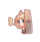 笑顔の少女（個別スタンプ：21）