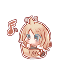 笑顔の少女（個別スタンプ：23）