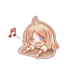 笑顔の少女（個別スタンプ：24）