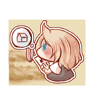 笑顔の少女（個別スタンプ：28）