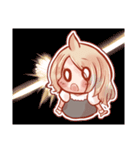 笑顔の少女（個別スタンプ：35）