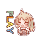 笑顔の少女（個別スタンプ：38）