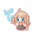 笑顔の少女（個別スタンプ：40）