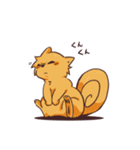よさこい大好き！よさ犬くんとちびよさくん（個別スタンプ：14）