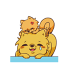 よさこい大好き！よさ犬くんとちびよさくん（個別スタンプ：19）