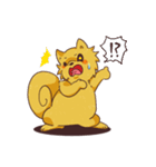 よさこい大好き！よさ犬くんとちびよさくん（個別スタンプ：21）