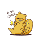 よさこい大好き！よさ犬くんとちびよさくん（個別スタンプ：22）