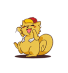 よさこい大好き！よさ犬くんとちびよさくん（個別スタンプ：24）