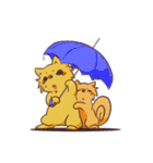 よさこい大好き！よさ犬くんとちびよさくん（個別スタンプ：26）