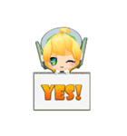 クエリちゃんスタンプ vol.1 SD編（個別スタンプ：20）