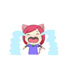 Catty the cute cat（個別スタンプ：1）