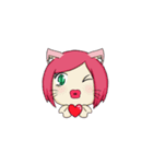 Catty the cute cat（個別スタンプ：2）