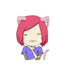 Catty the cute cat（個別スタンプ：3）