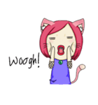 Catty the cute cat（個別スタンプ：6）