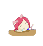 Catty the cute cat（個別スタンプ：7）