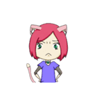 Catty the cute cat（個別スタンプ：10）