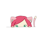 Catty the cute cat（個別スタンプ：11）