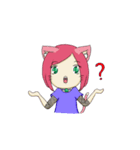 Catty the cute cat（個別スタンプ：15）