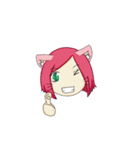 Catty the cute cat（個別スタンプ：16）