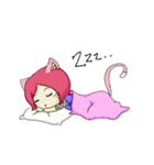 Catty the cute cat（個別スタンプ：21）