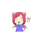 Catty the cute cat（個別スタンプ：23）