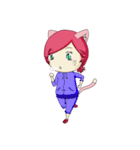 Catty the cute cat（個別スタンプ：30）