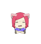 Catty the cute cat（個別スタンプ：36）