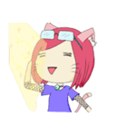Catty the cute cat（個別スタンプ：37）