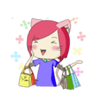 Catty the cute cat（個別スタンプ：40）