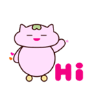 Macrocosm's Healing Bird Cat Elf "NAYOC"（個別スタンプ：1）