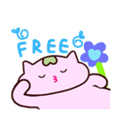 Macrocosm's Healing Bird Cat Elf "NAYOC"（個別スタンプ：16）