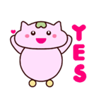 Macrocosm's Healing Bird Cat Elf "NAYOC"（個別スタンプ：23）