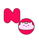 Macrocosm's Healing Bird Cat Elf "NAYOC"（個別スタンプ：24）