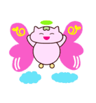 Macrocosm's Healing Bird Cat Elf "NAYOC"（個別スタンプ：27）