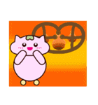 Macrocosm's Healing Bird Cat Elf "NAYOC"（個別スタンプ：28）