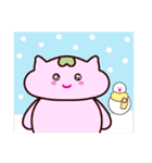 Macrocosm's Healing Bird Cat Elf "NAYOC"（個別スタンプ：30）