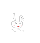 かわいらしいうさちゃん（個別スタンプ：2）