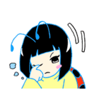 女ならでは夜が明けぬ。（個別スタンプ：15）
