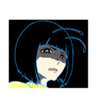女ならでは夜が明けぬ。（個別スタンプ：40）