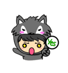BearWolf Man（個別スタンプ：40）