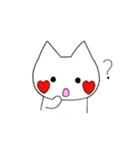 らぶにゃんこ（個別スタンプ：9）