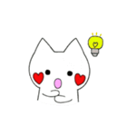 らぶにゃんこ（個別スタンプ：10）