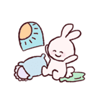 ゆるふわうさぎのスタンプ（個別スタンプ：19）