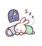 ゆるふわうさぎのスタンプ（個別スタンプ：20）