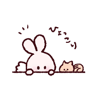 ゆるふわうさぎのスタンプ（個別スタンプ：30）