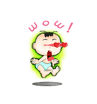 Sunny old baby（個別スタンプ：21）