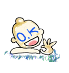 Golden boy and Friends - English version（個別スタンプ：3）