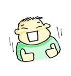 Golden boy and Friends - English version（個別スタンプ：30）