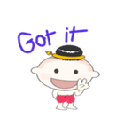 Golden Boy : English Version（個別スタンプ：7）